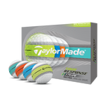 TaylorMade 2026 Tour Response Stripe Golf Balls 1 Dozen (Multi)