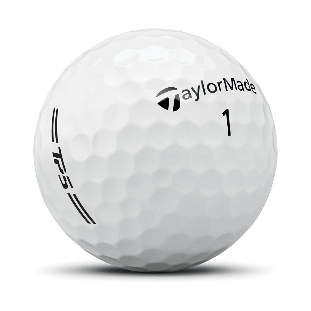 TaylorMade TP5 Golf Balls - 1 Dozen (White)