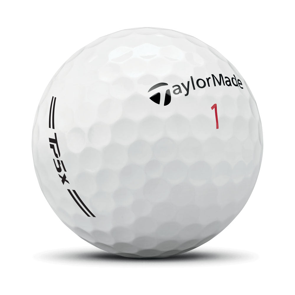 TaylorMade TP5x Golf Balls - 1 Dozen (White)