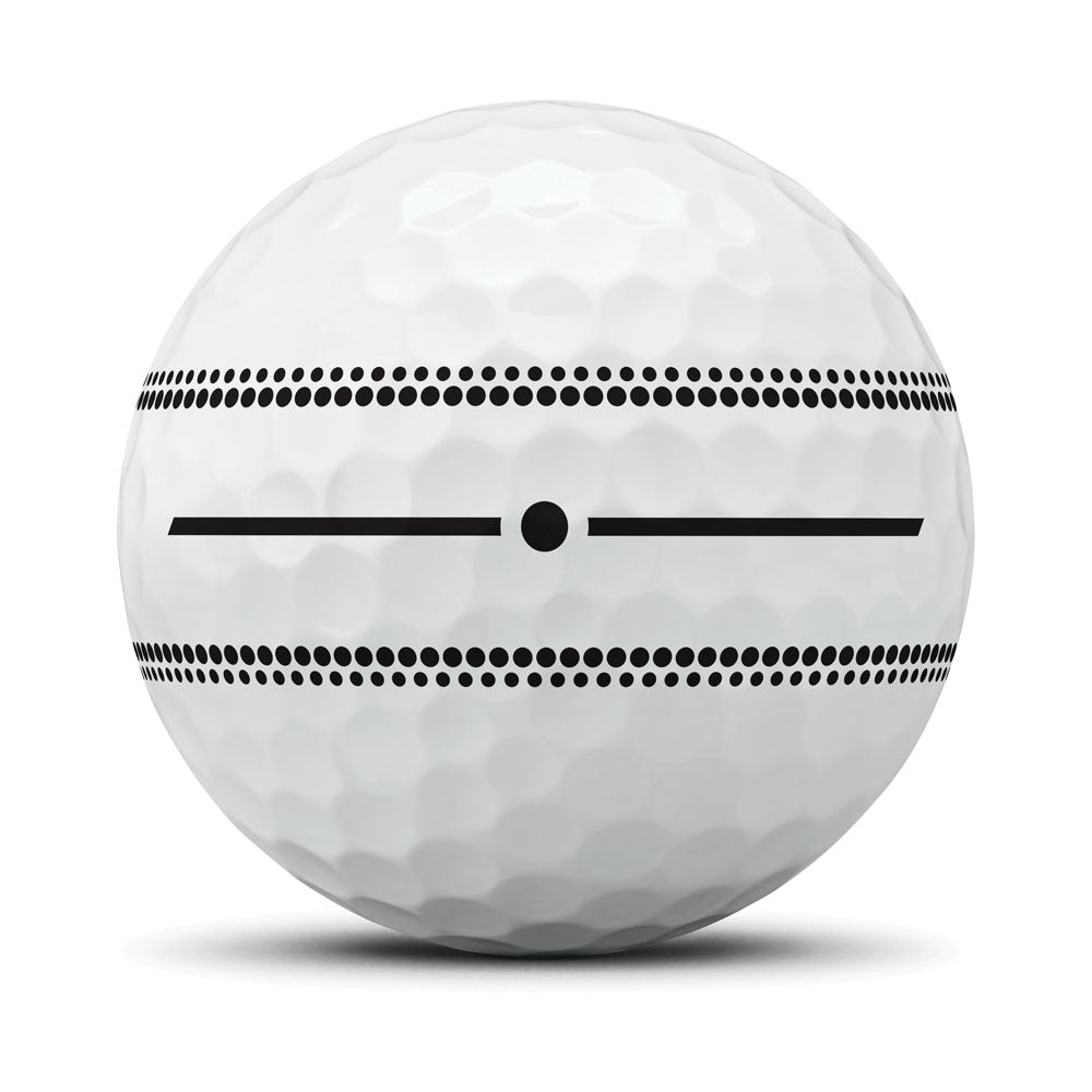 TaylorMade TP5 Stripe Golf Balls - 1 Dozen (White)