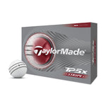TaylorMade TP5x Stripe Golf Balls - 1 Dozen (White)