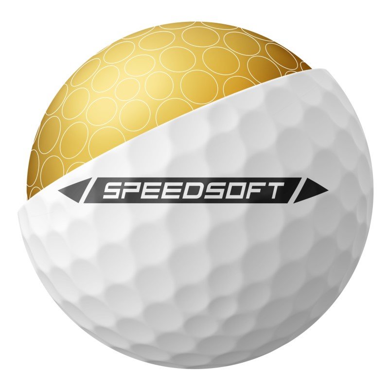 TaylorMade SpeedSoft 15 Ball Promo Pack - White