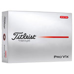 Titleist Pro V1x Golf Balls - High Number - 1 Dozen (White)
