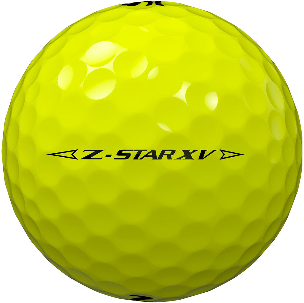 Srixon Z-Star XV Golf Balls - 1 Dozen (Yellow)