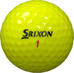 Srixon Z-Star XV Golf Balls - 1 Dozen (Yellow)