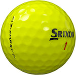 Srixon Z-Star XV Golf Balls - 1 Dozen (Yellow)