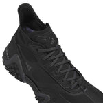 adidas Mens Adicross GTX Spikeless Golf Shoes - Core Black/Dark Silver Metallic/Grey Five - Tony Valentine - Golf Shoes