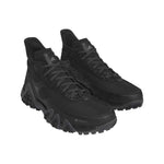 adidas Mens Adicross GTX Spikeless Golf Shoes - Core Black/Dark Silver Metallic/Grey Five - Tony Valentine - Golf Shoes