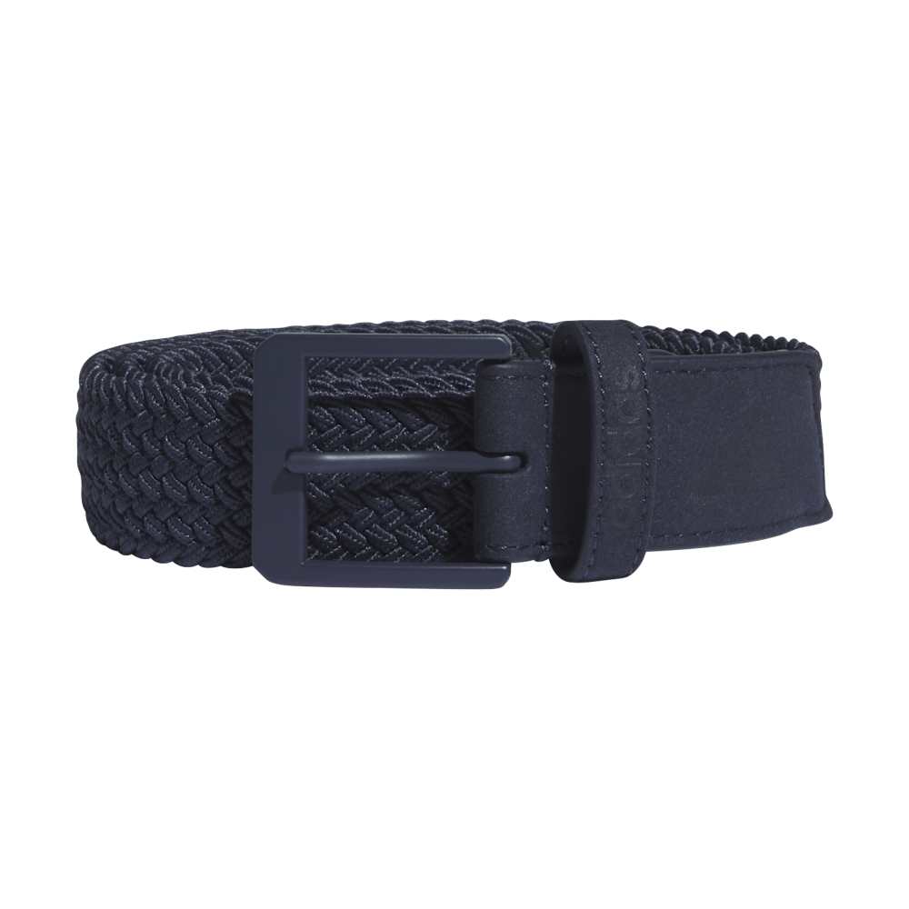 adidas Mens Braided Stretch Belt - Collegiate Navy - Tony Valentine - Belts