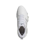 adidas Mens Codechaos 22 Spikeless Golf Shoes - White/Silver/Grey Two - Tony Valentine - Golf Shoes