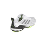 adidas Mens Codechaos 25 Spikeless Golf Shoes - White/Core Black/Lucid Lemon - Tony Valentine - Golf Shoes