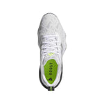 adidas Mens Codechaos 25 Spikeless Golf Shoes - White/Core Black/Lucid Lemon - Tony Valentine - Golf Shoes