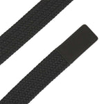 adidas Mens Golf Braided Stretch Belt - Black - Tony Valentine - Belts