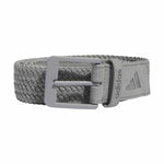 adidas Mens Golf Braided Stretch Belt - Grey Three - Tony Valentine - Belts