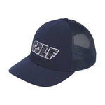 adidas Mens Golf Low-profile Trucker Cap - Collegiate Navy - Tony Valentine - Headwear