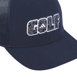 adidas Mens Golf Low-profile Trucker Cap - Collegiate Navy - Tony Valentine - Headwear