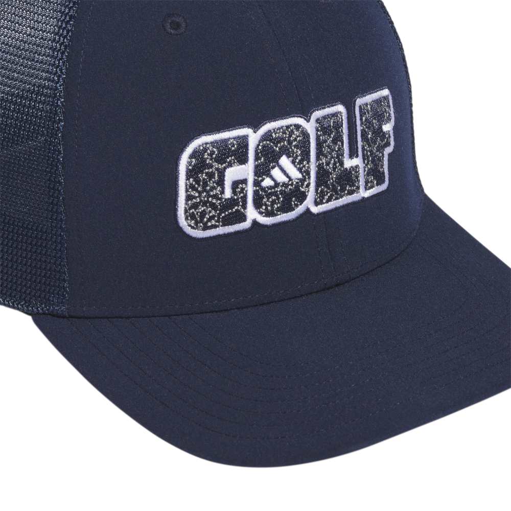 adidas Mens Golf Low-profile Trucker Cap - Collegiate Navy - Tony Valentine - Headwear