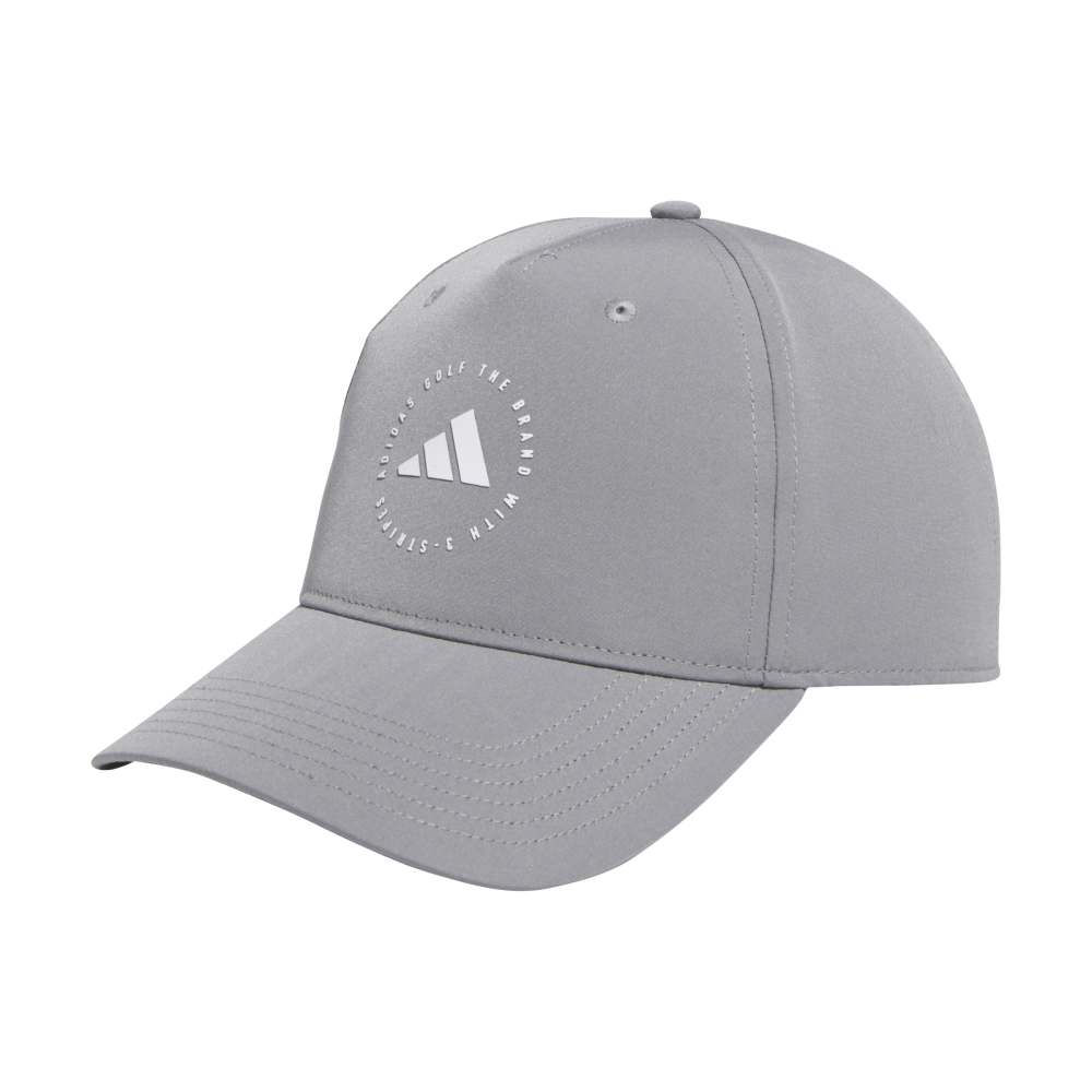 adidas Mens Golf Performance Cap - Grey Three - Tony Valentine - Headwear