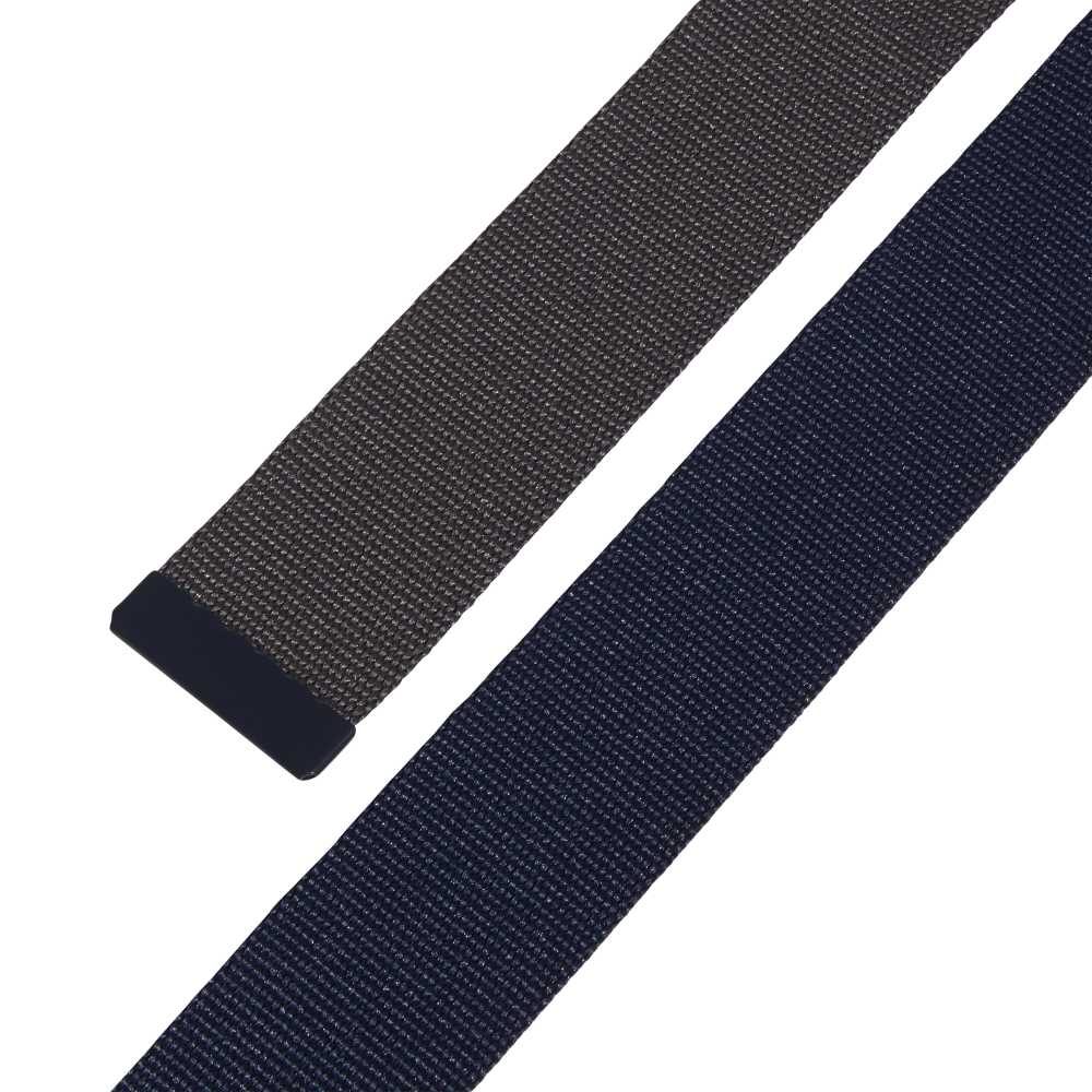 adidas Mens Reversible Webbing Belt - Collegiate Navy/Grey Five - Tony Valentine - Belts