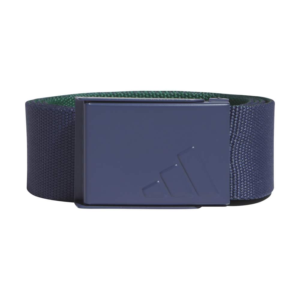 adidas Mens Reversible Webbing Belt - Preloved Ink/Collegiate Green - Tony Valentine - Belts