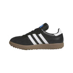 adidas Mens Samba Spikeless Golf Shoes - Core Black/White/Gum - Tony Valentine - Golf Shoes