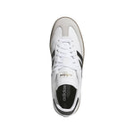 adidas Mens Samba Spikeless Golf Shoes - White/Core Black/Gum - Tony Valentine - Golf Shoes