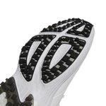 adidas Mens Solarmotion Spikeless Golf Shoes - White/Dark Silver Metallic/Core Black - Tony Valentine - Golf Shoes