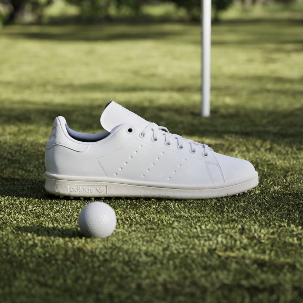 adidas Mens Stan Smith Golf Shoes - White/Off White/Future White - Tony Valentine - Golf Shoes