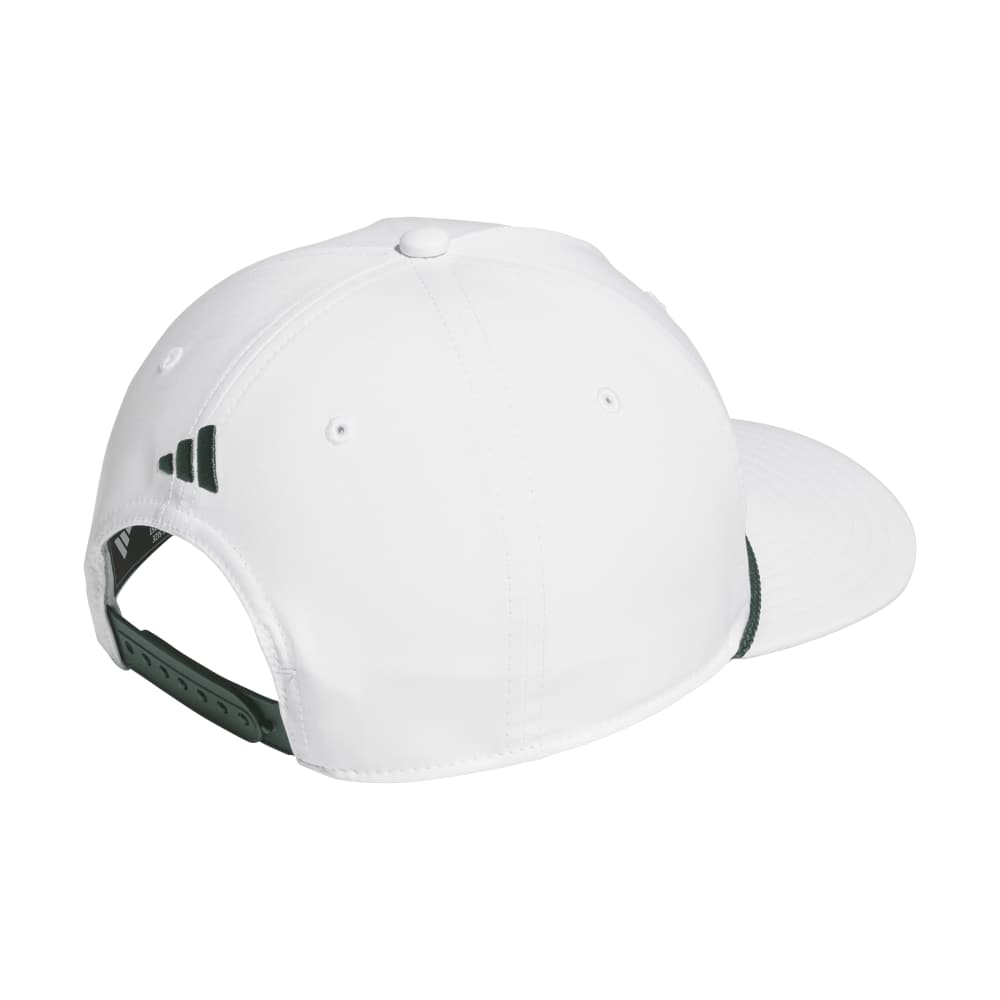 adidas Mens Tour 5-panel Cap - White/Collegiate Green - Tony Valentine - Headwear