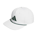 adidas Mens Tour 5-panel Cap - White/Collegiate Green - Tony Valentine - Headwear