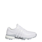 adidas Mens Womens Tour360 24 BOOST Golf Shoes Ftwr White/Ftwr White/Silver Met. - Tony Valentine - Golf Shoes