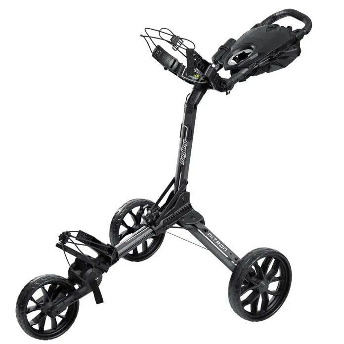 Bag Boy Nitron Push Trolley Graphite/Charcoal - Tony Valentine - Push Trolley