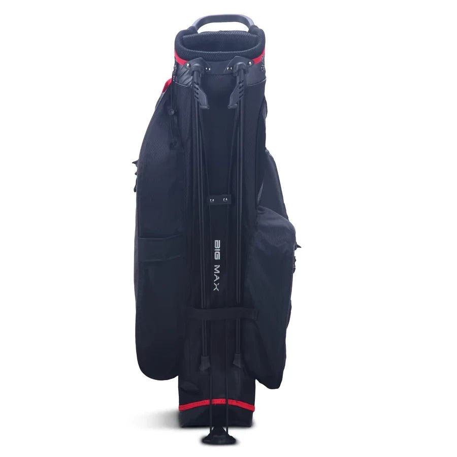 Big Max Aqua Seven G Waterproof Stand Bag - Black - Tony Valentine - Stand Bags