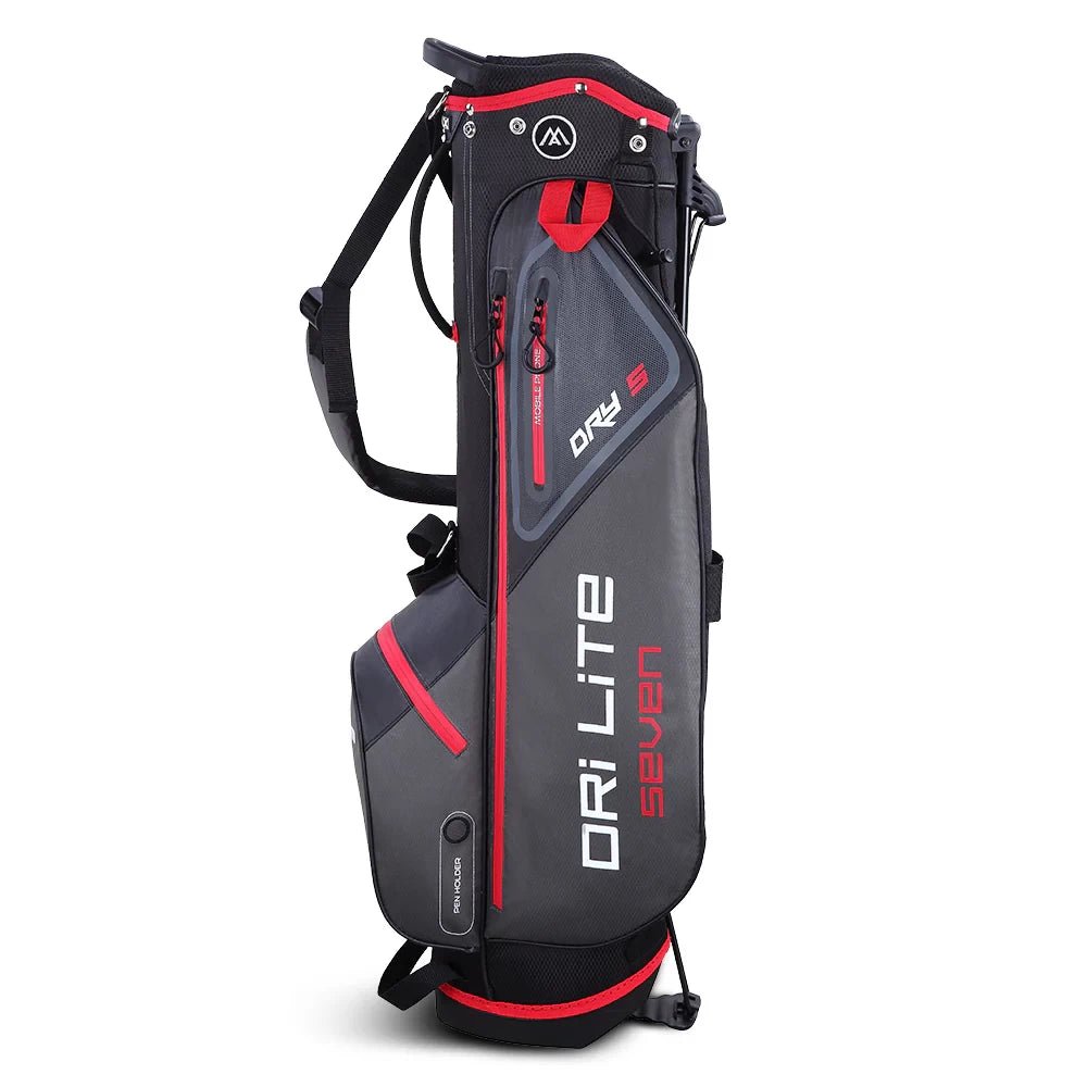 Big Max Dri Lite Seven G Stand Bag - Red/Black - Tony Valentine - Stand Bags