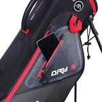Big Max Dri Lite Seven G Stand Bag - Red/Black - Tony Valentine - Stand Bags