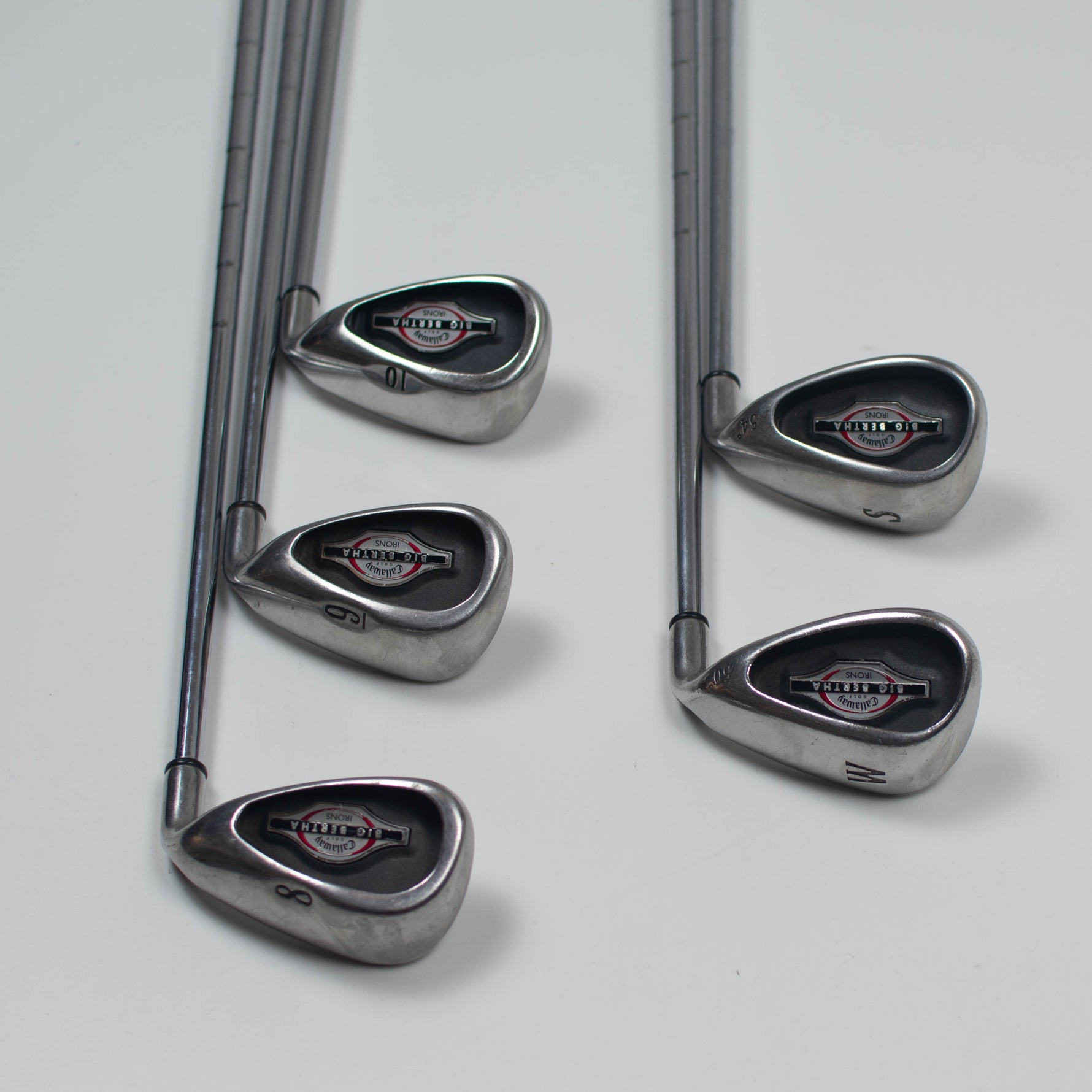 Callaway Big Bertha Irons 8-SW Regular Flex Steel (Used)