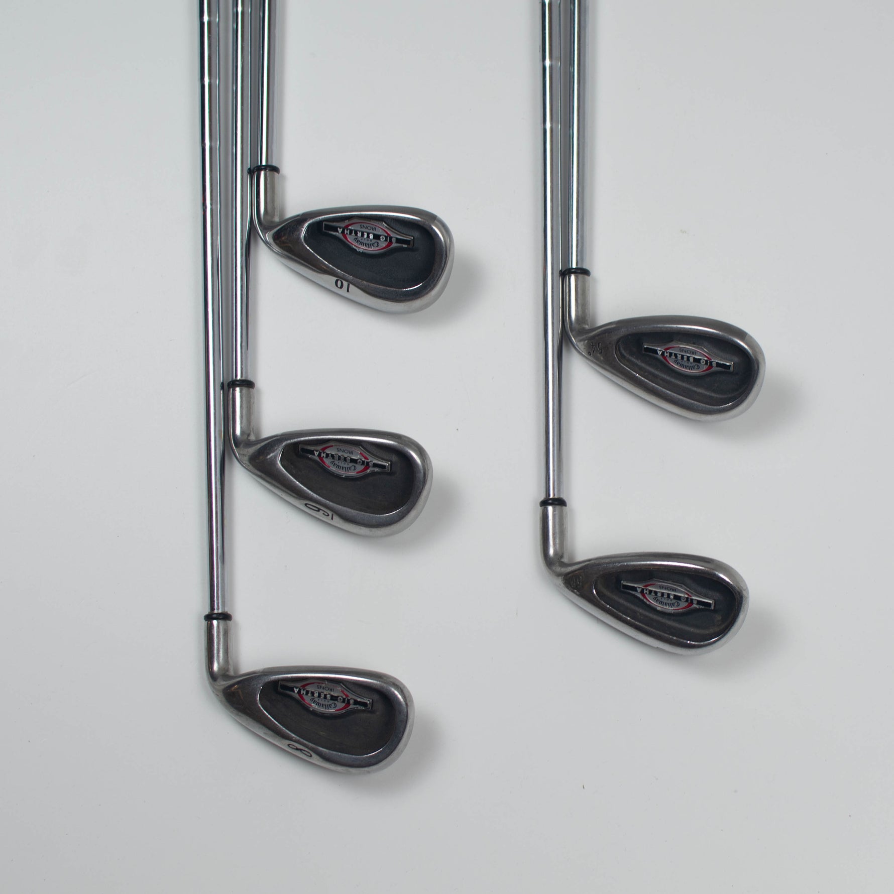 Callaway Big Bertha Irons 8-SW Regular Flex Steel (Used)