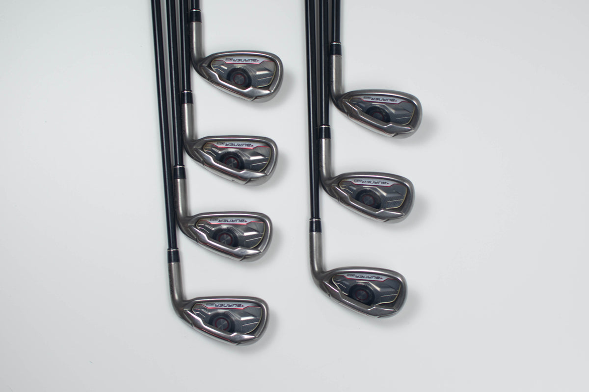 TaylorMade Burner OS Irons 5-PW & AW Regular Flex Graphite (Used)