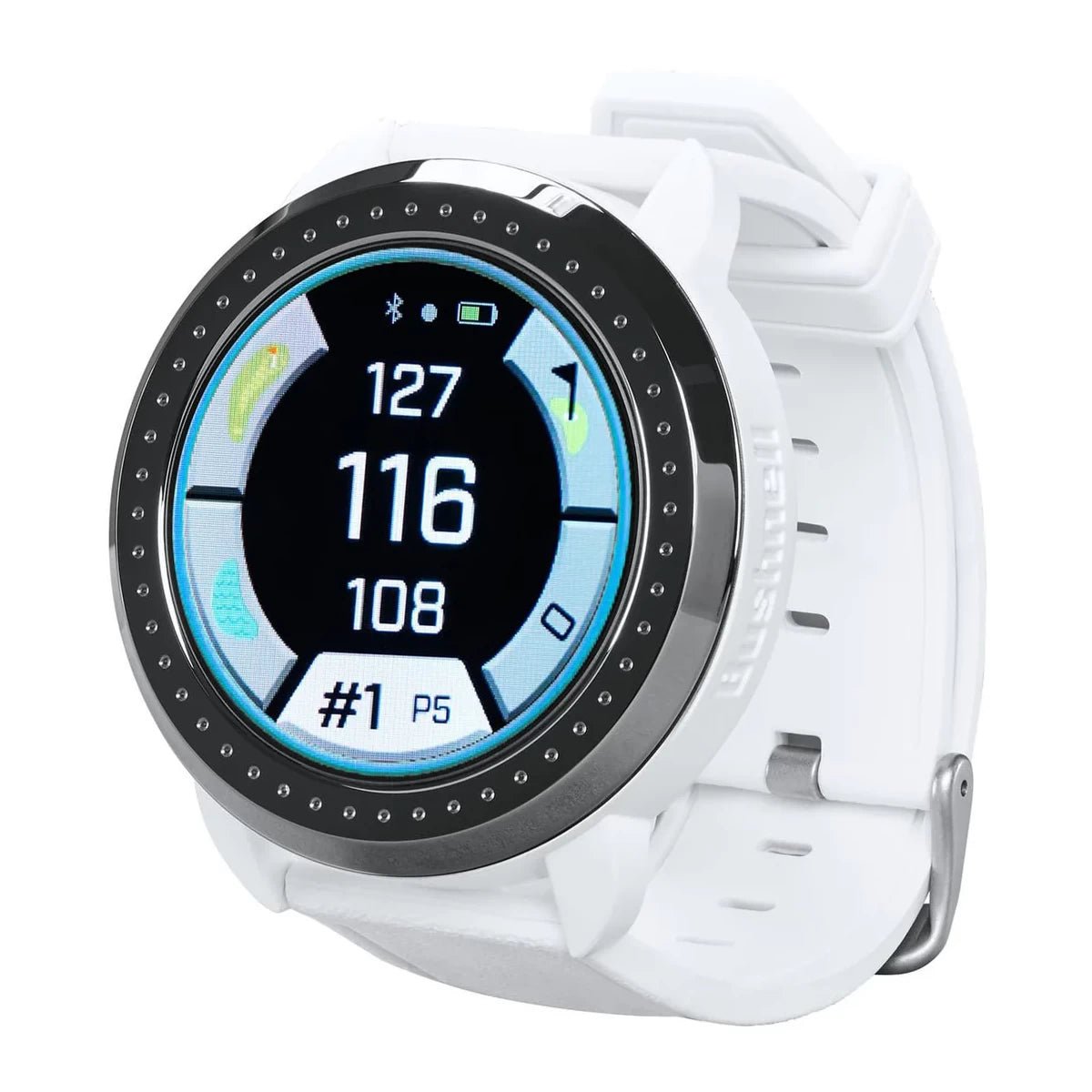 Bushnell iON Elite GPS Watch - White - Tony Valentine - GPS