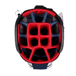 Callaway Chase 14 Dry Cart Bag - Navy/White/Red - Tony Valentine - Cart Bags