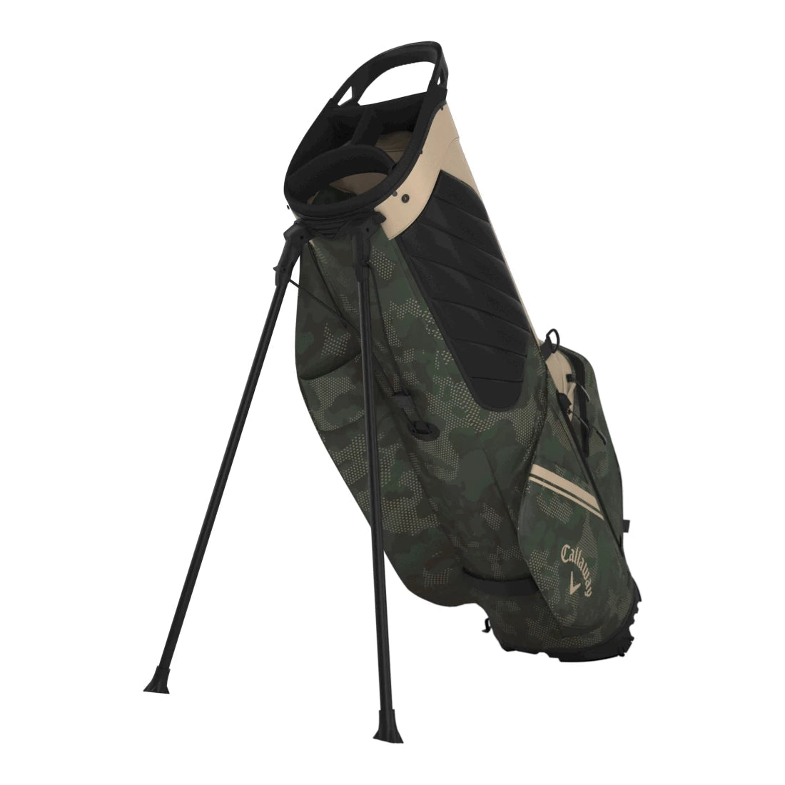 Callaway Chase Dry Stand Bag - Tan/Green/Field Camo - Tony Valentine - Stand Bags