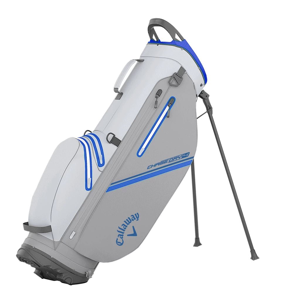 Callaway Chase Dry Stand Bag - White/Silver/Royal - Tony Valentine - Stand Bags