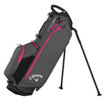 Callaway Fairway C HD Stand Bag Charcoal/Pink 2026 - Tony Valentine - 