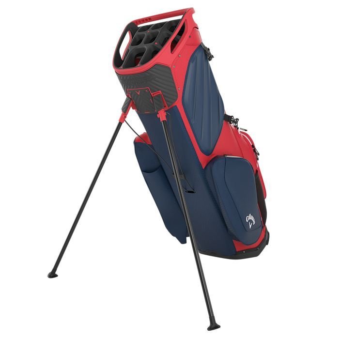 Callaway Fairway C HD Stand Bag Red/White/Navy 2026 - Tony Valentine - Stand Bags