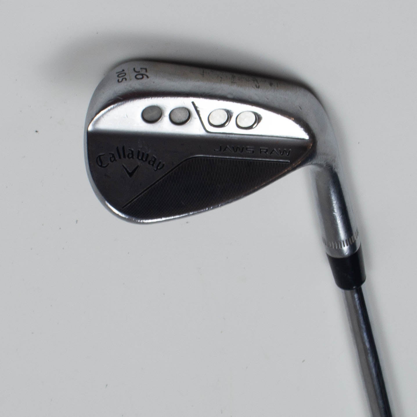 Callaway Jaws Raw 56 Degree Wedge 10 Bounce S Grind (Used) - Tony Valentine - Second Hand Wedges