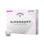 Callaway Supersoft Splatter 360 Pink Golf Balls - 1 Dozen - Tony Valentine - Golf Balls