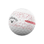 Callaway Supersoft Splatter 360 Red Golf Balls - 1 Dozen - Tony Valentine - Golf Balls