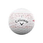 Callaway Supersoft Splatter 360 Red Golf Balls - 1 Dozen - Tony Valentine - Golf Balls