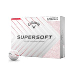 Callaway Supersoft Splatter 360 Red Golf Balls - 1 Dozen - Tony Valentine - Golf Balls