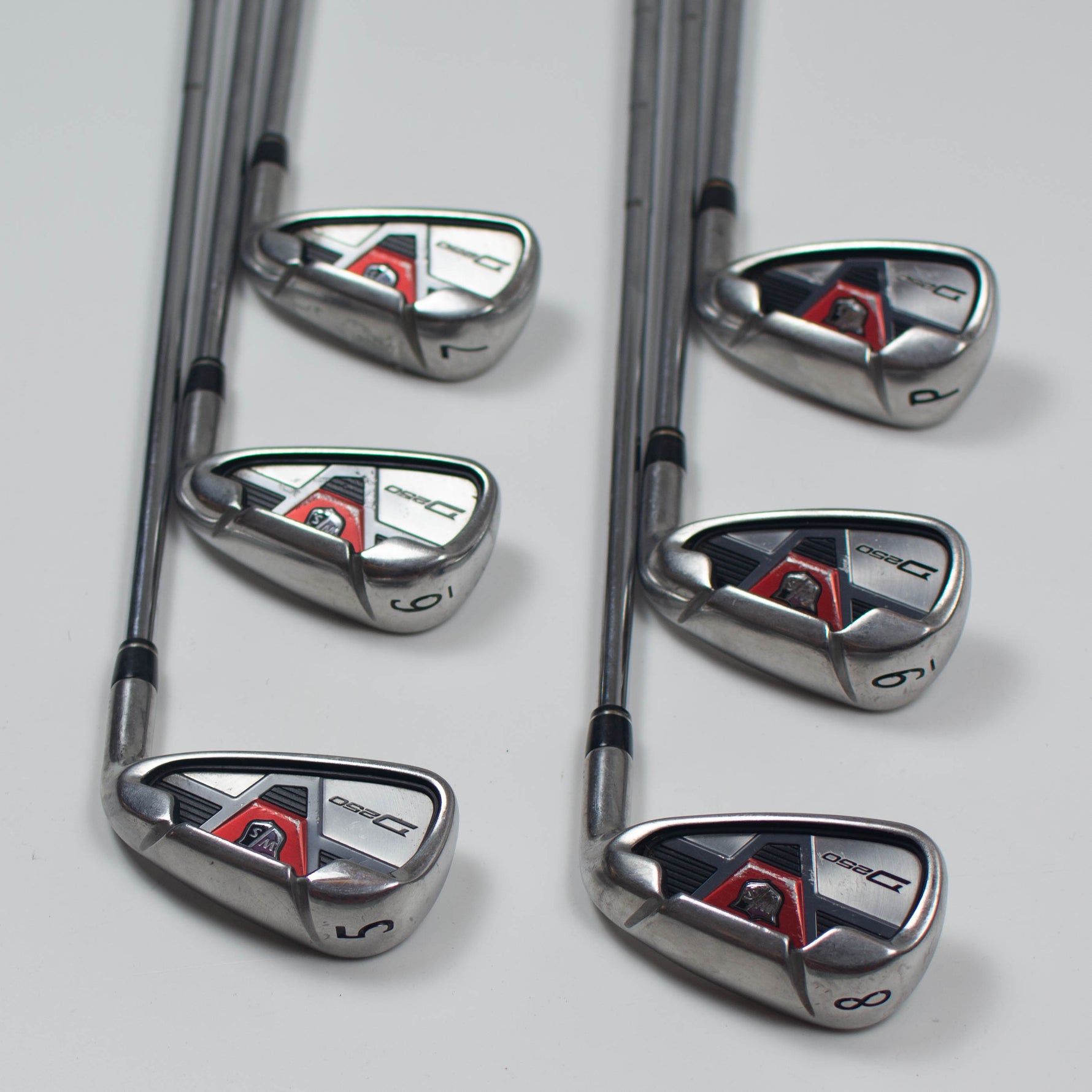 Wilson Staff D250 Irons 5-PW Regular Flex (Used)
